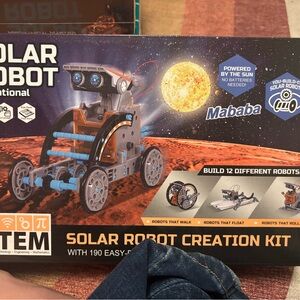 STEM Solar Robot Kit - Blue and Orange